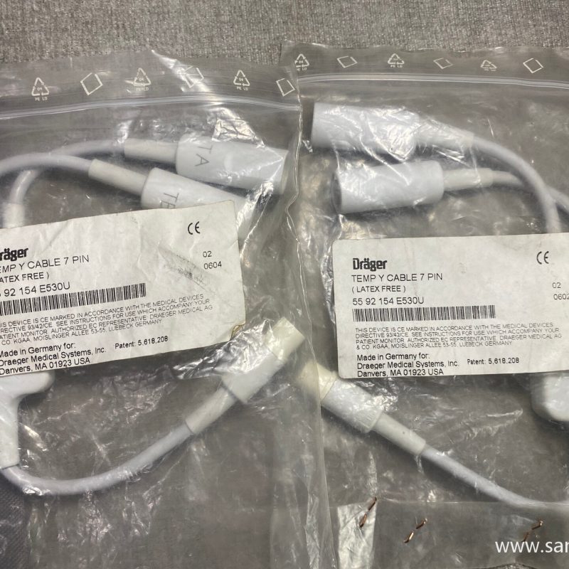 Drager 5592154 Temperature Y-Cable (7-pin, reusable)