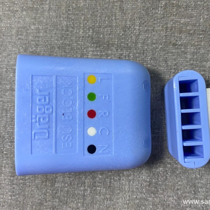 Drager 5947226 ECG ESU Block (5-Lead ECG Interface Block)