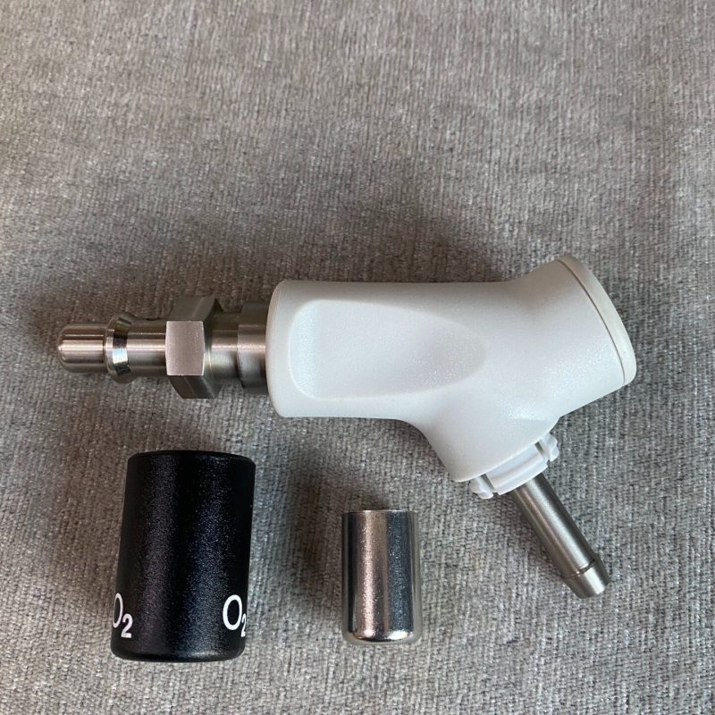 Drager original oxygen connector (German standard) with stainless steel clamp